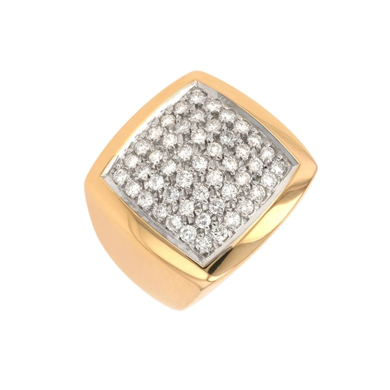 Acheter Bague diamants 0.73 carat 2 ors 13.56g Comme neuf - 3500,00 € Bague diamants 0.73 carat 2 ors 13.56g Comme neuf - reconditionné disponible sur Gemme Les Bijoux